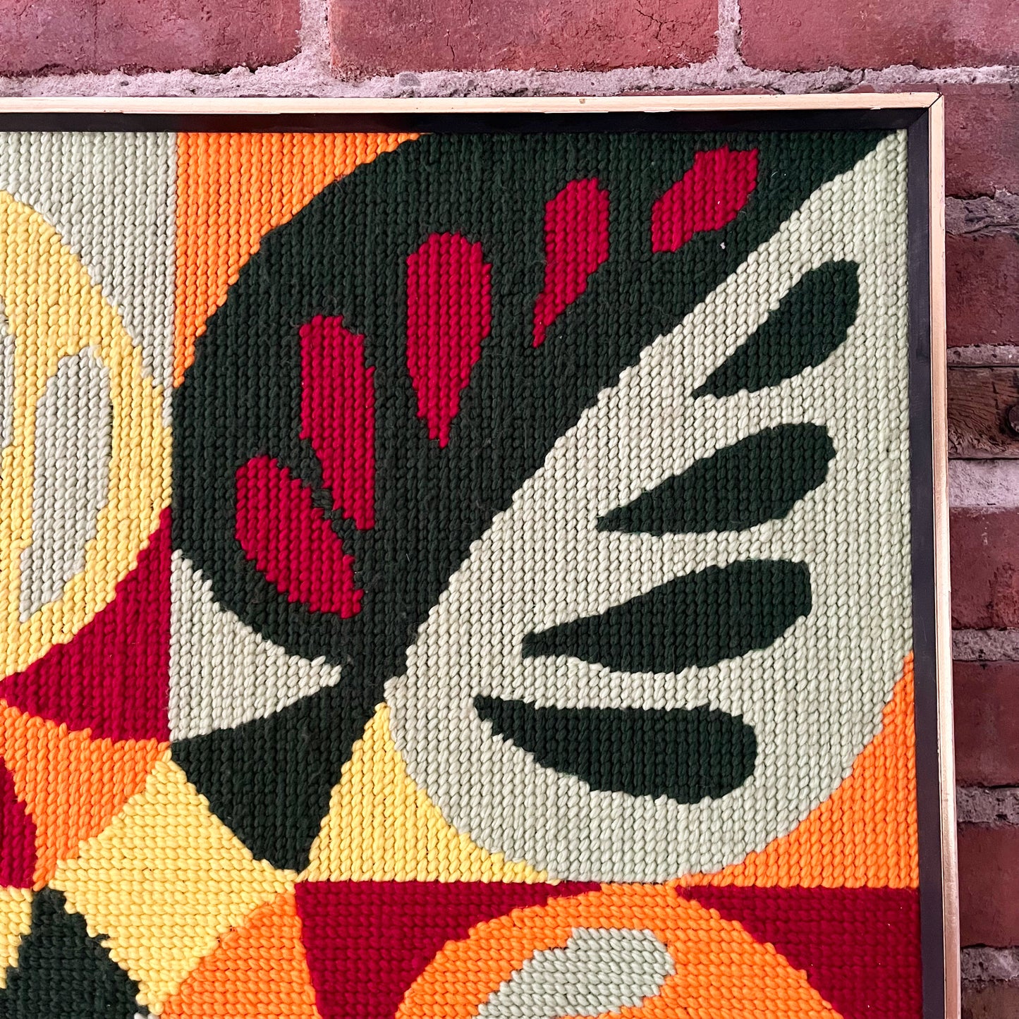 Extra large foliage cross stitch