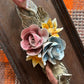 Ceramic flowers wall hanging - No Kill Vintage