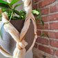 Large yarn macramé plant hanger - No Kill Vintage