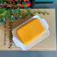 Mancioli yellow butter dish - No Kill Vintage