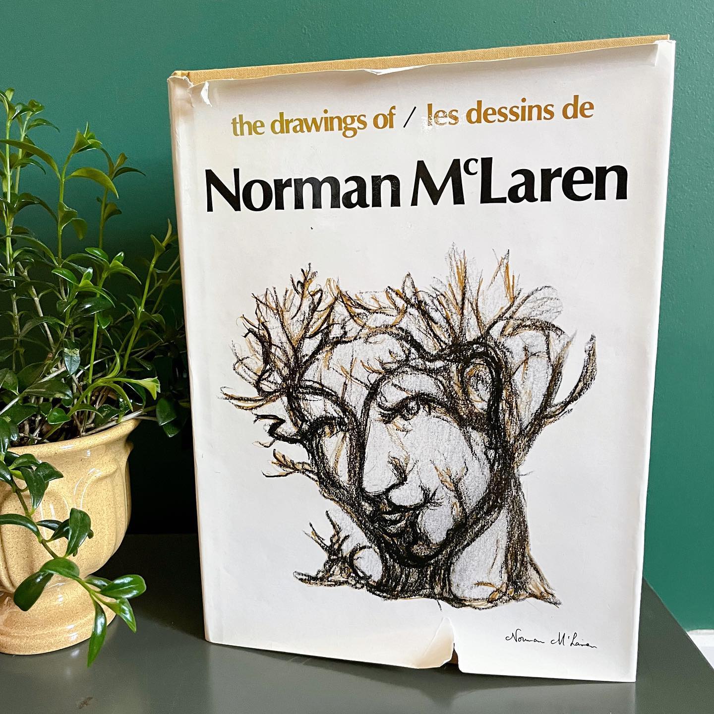 "The Drawings of Norman McLaren" art book (1975) - No Kill Vintage