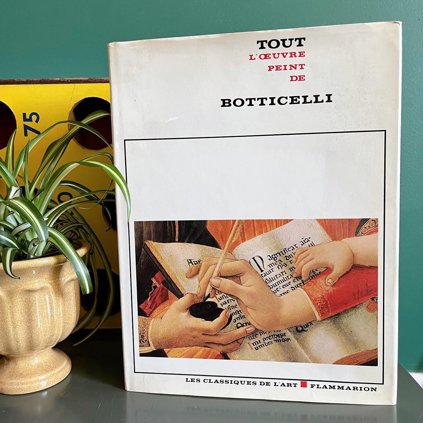 "Tout l'oeuvre peint de Botticelli" art book (1968) - No Kill Vintage