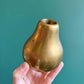 Brass teardrop candleholders - No Kill Vintage