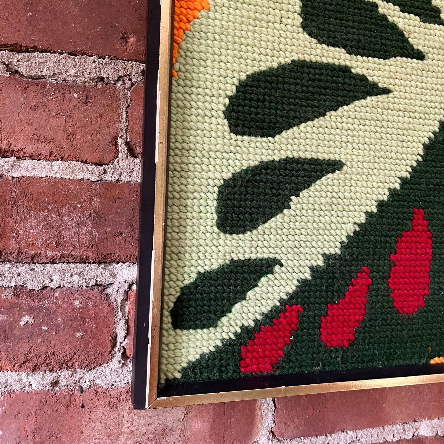 Extra large foliage cross stitch