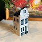 KLM Delft white and blue ceramic houses