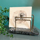 Black marble letter holder