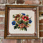 Floral bouquet needlepoint