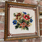 Floral bouquet needlepoint